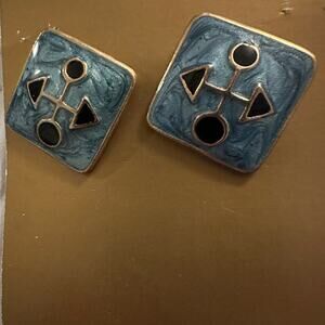 Vintage‎ earrings 1980
